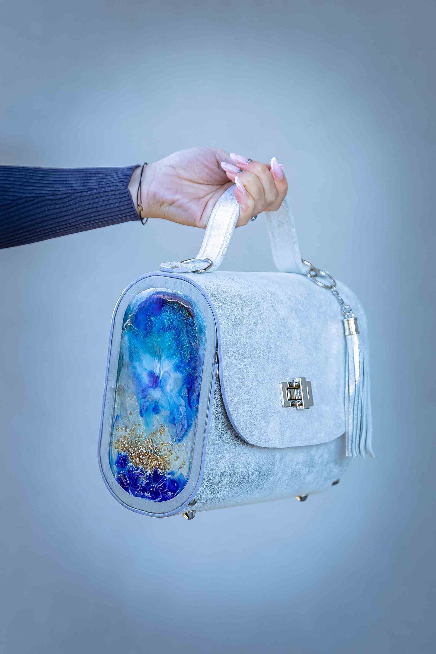 Arctic Blue Art Bag