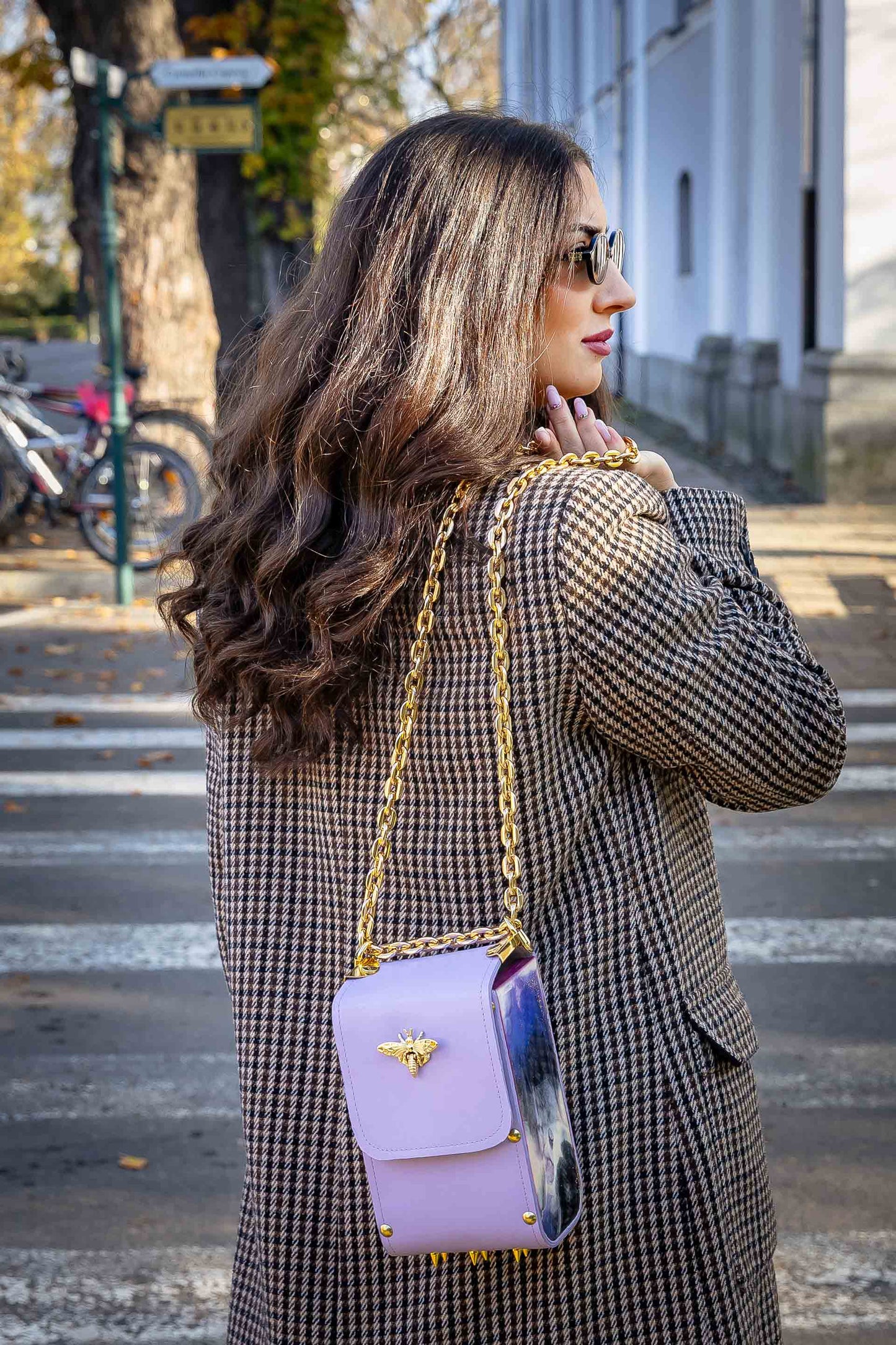 Lilac Charm Mini Bag