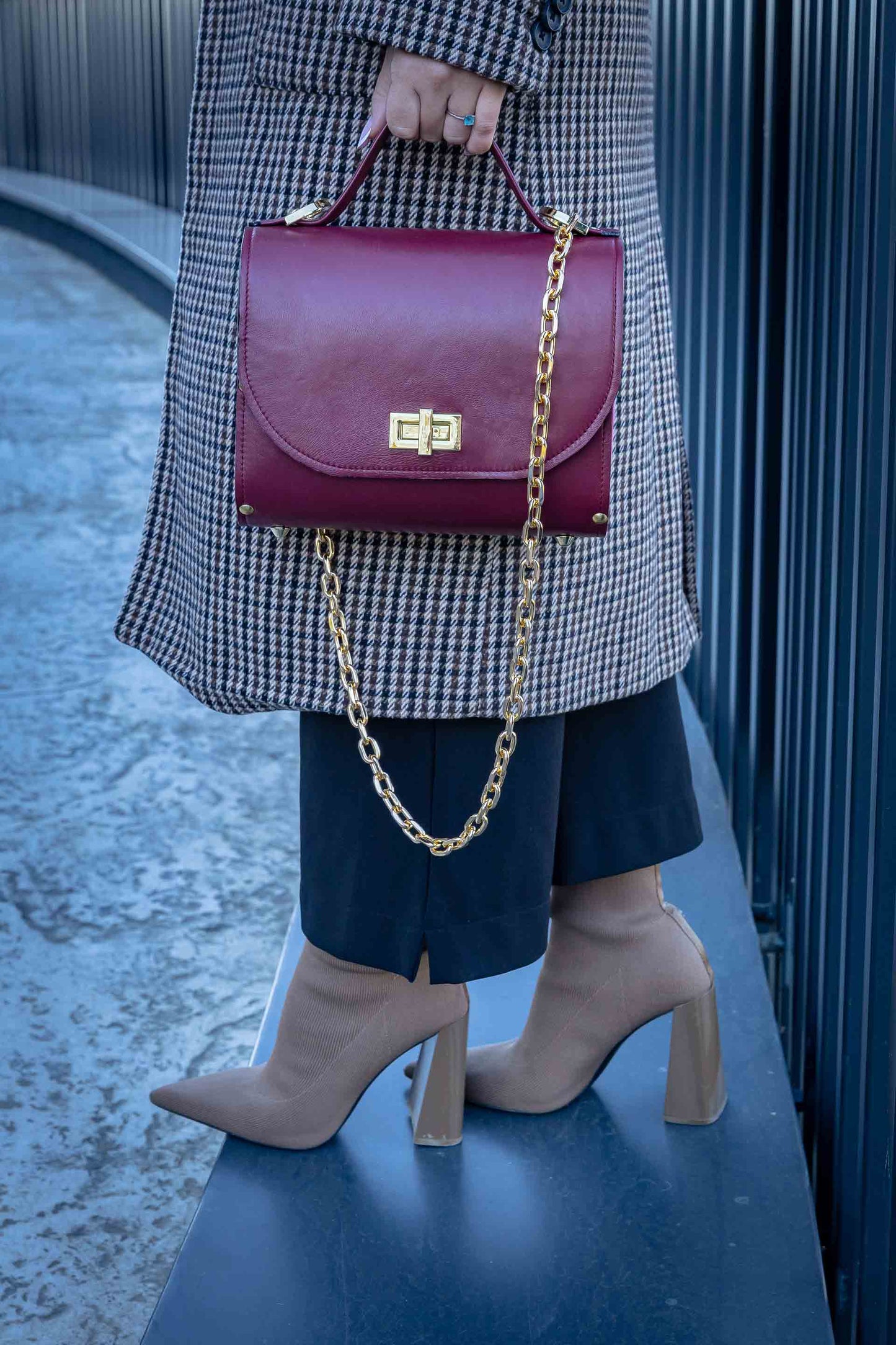 Golden Petal Bag