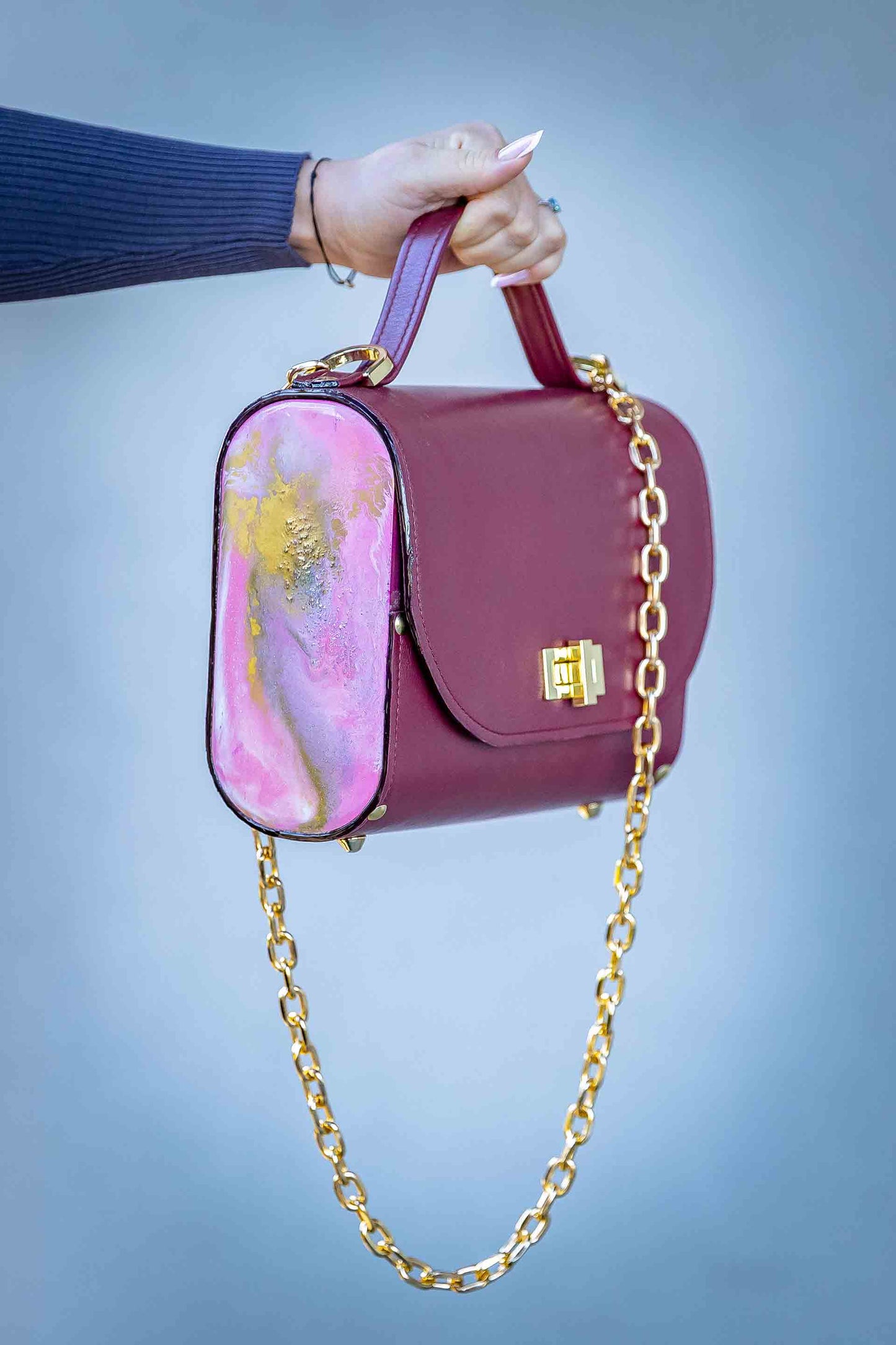 Golden Petal Bag