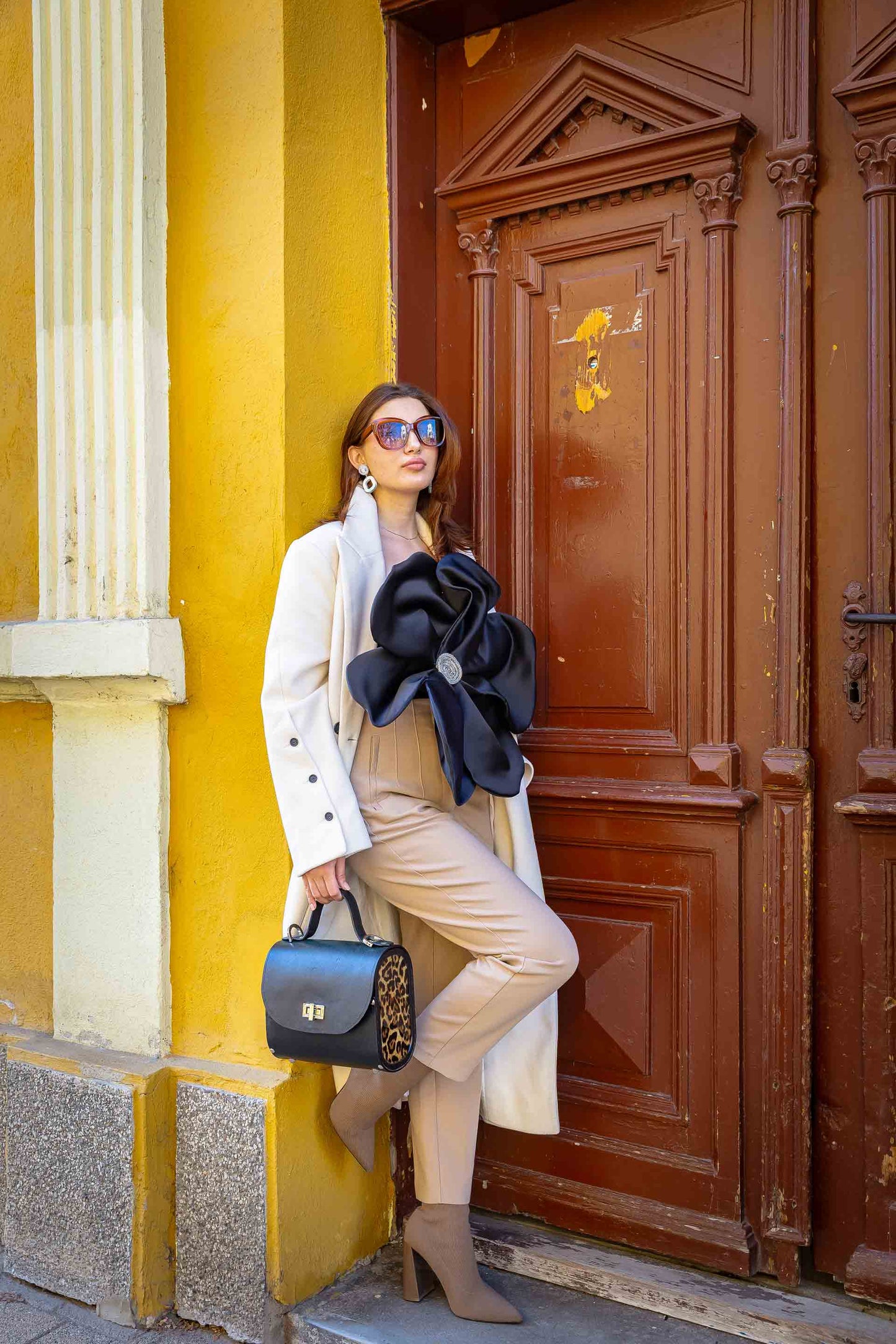 Leopard Classic Handbag