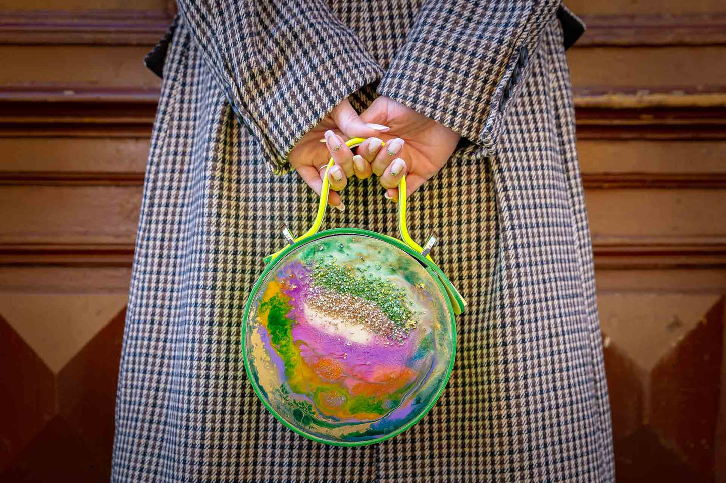 Neon Earth Bag