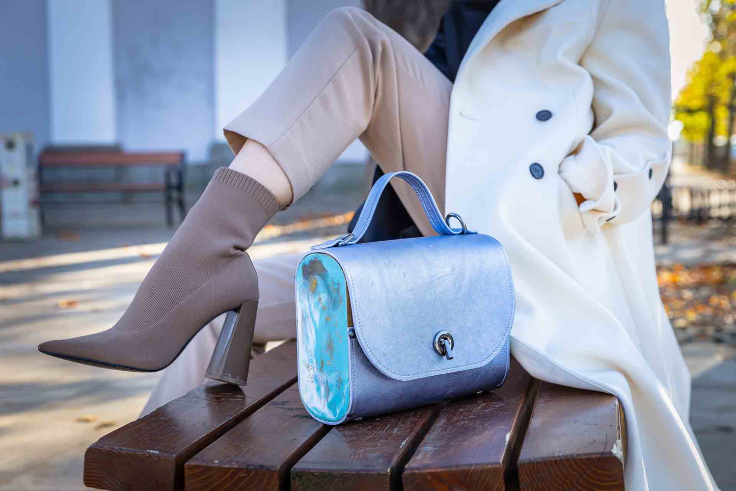 Silver Mist Art Bag