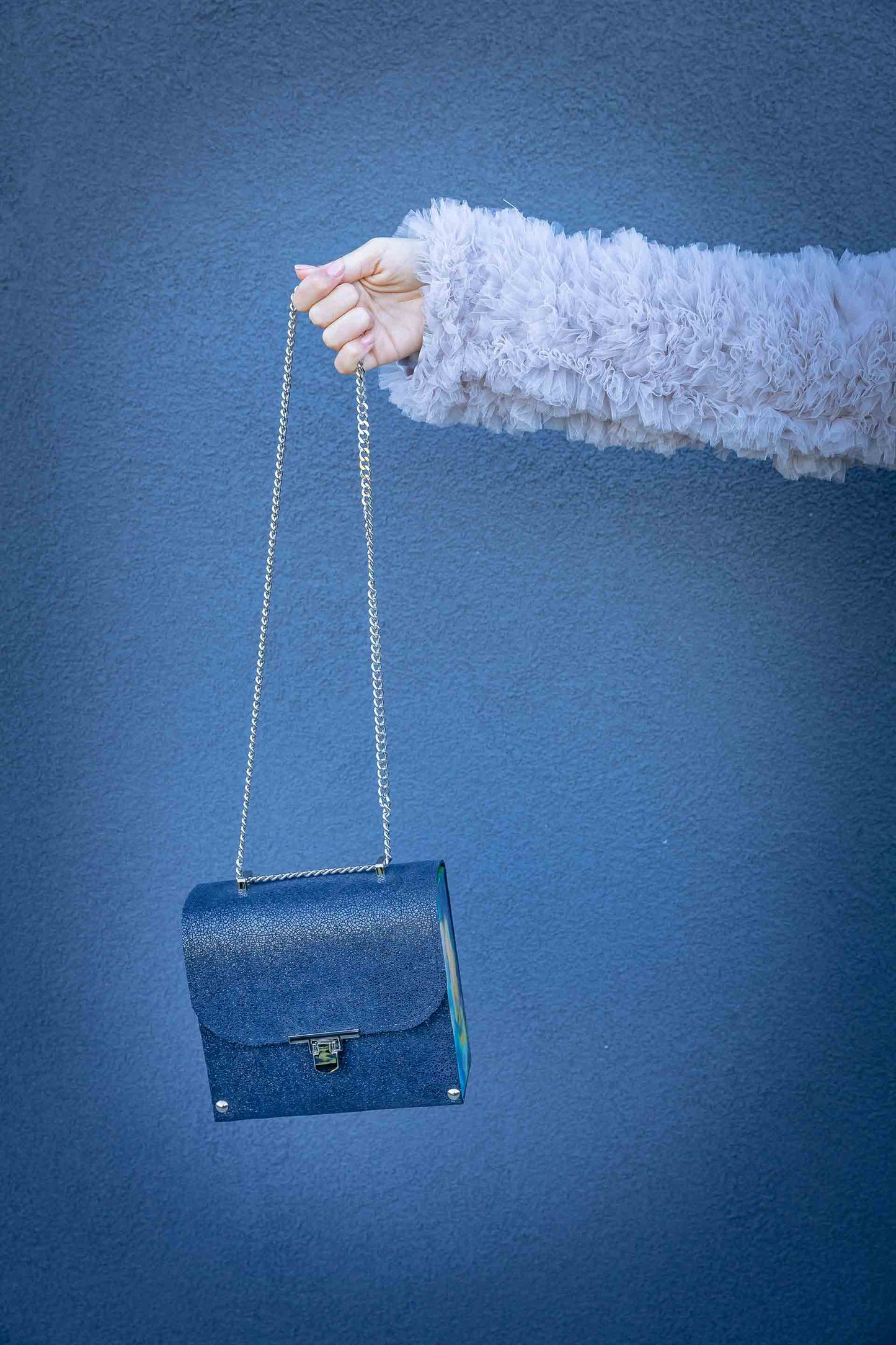 Black Shimmer Clutch