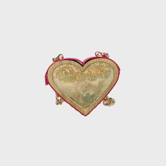 Golden Heart Bag